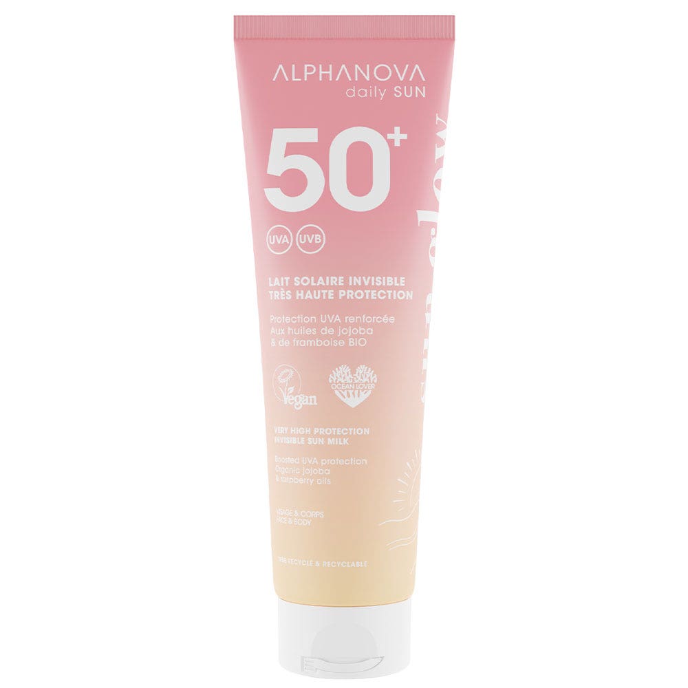 Alphanova Daily Sun Lait Solaire Invisible SPF50+ 150ml
