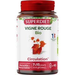 Superdiet Vigne Rouge Bio 45 gélules