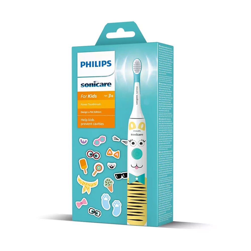 Philips Sonicare Brosse à Dents Electrique Kids HX3601/01 Avec Autocollants Dès 3 Ans