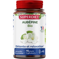 Superdiet Aubepine Bio 45 gélules