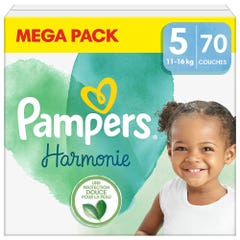 Pampers Harmonie Couches Taille 5 11-16kg x70