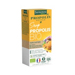 Santarome Propolis Royale Sirop Propolis Triple Action Bio 125ml