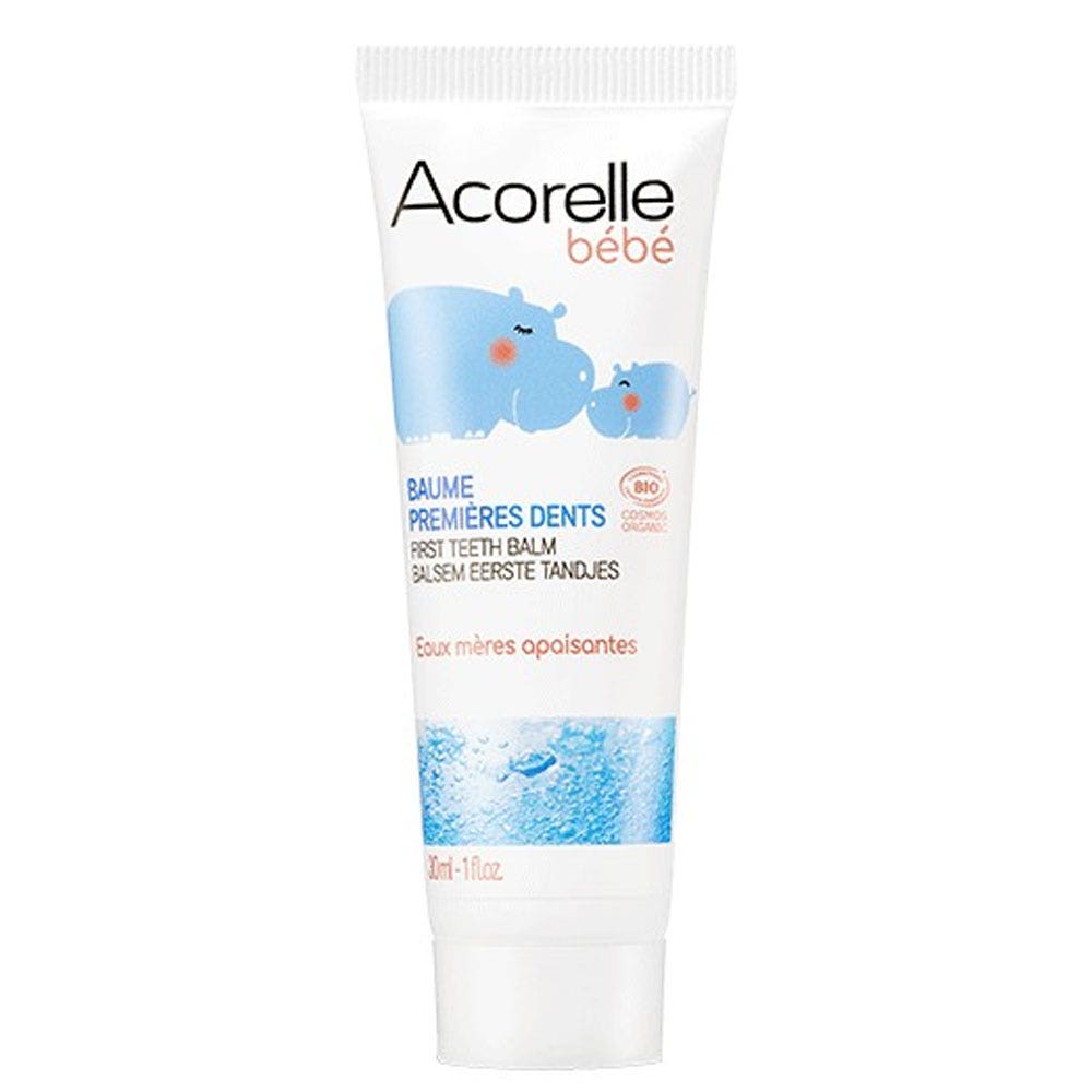 Acorelle Baume Premières Dents Bébé BIO Certififié 30ml