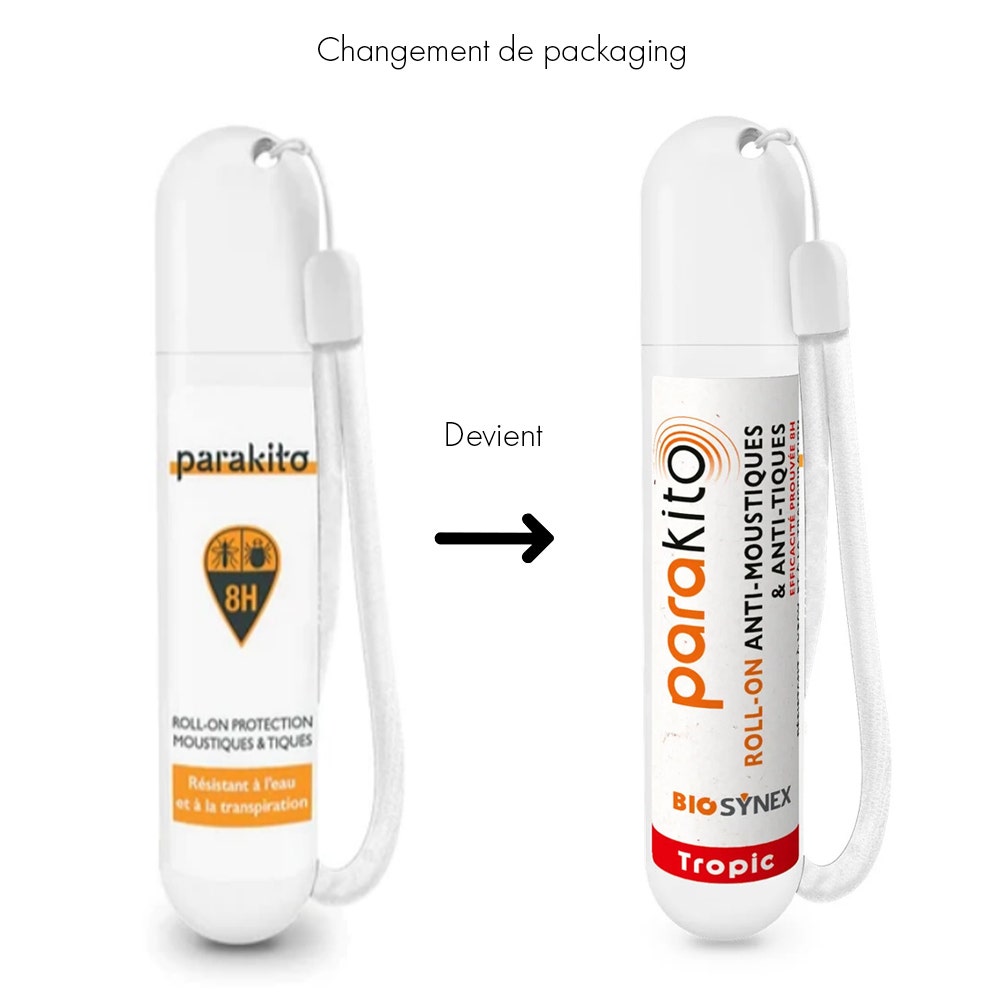 Para Kito Roll-on Protection Moustiques et tiques Sport 20ml