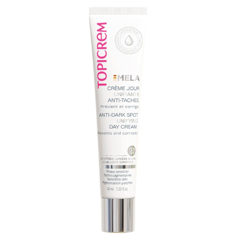Topicrem Mela Crème Jour Unifiante Anti-Taches SPF50+ 40ml
