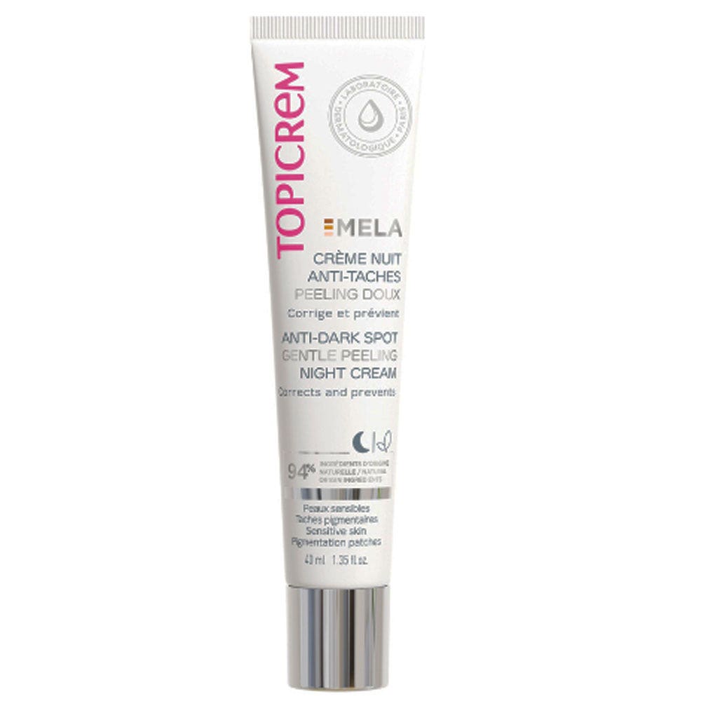 Topicrem Mela Crème Nuit Peeling Doux 40ml