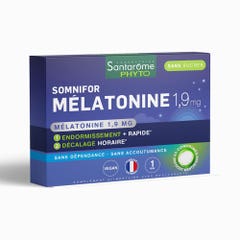 Santarome Somnifor Mélatonine 1.9mg 30 Comprimés
