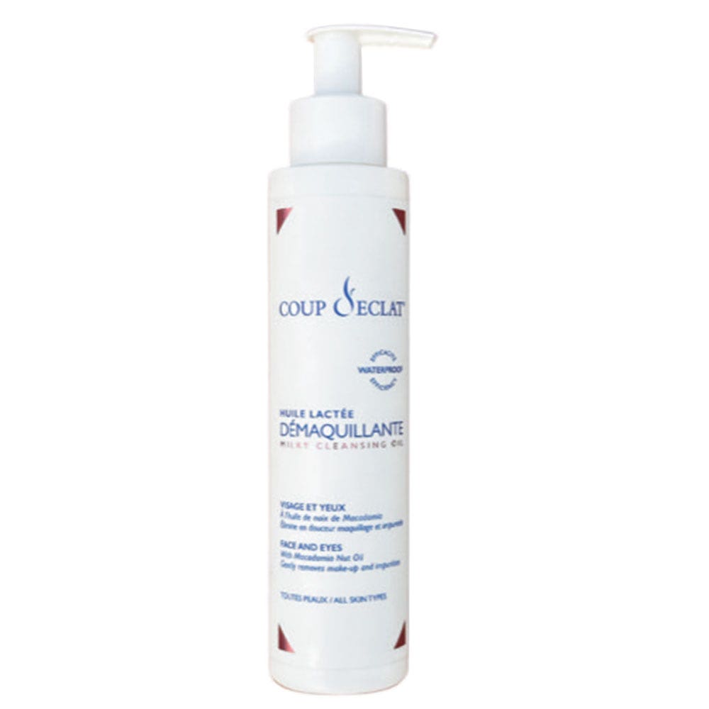 Coup D'Eclat Huile démaquillante lactée 200ml