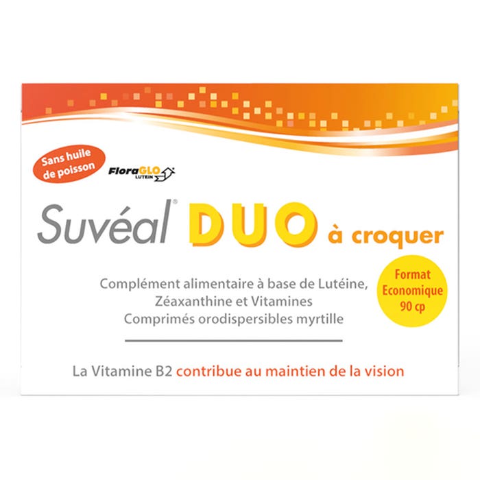 Duo Vision 90 comprimés à croquer Duo Suveal