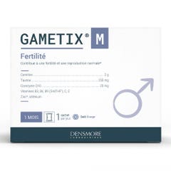 Densmore Gynecologie Gametix M + Fertilité et Reproduction Homme 30 Sachets