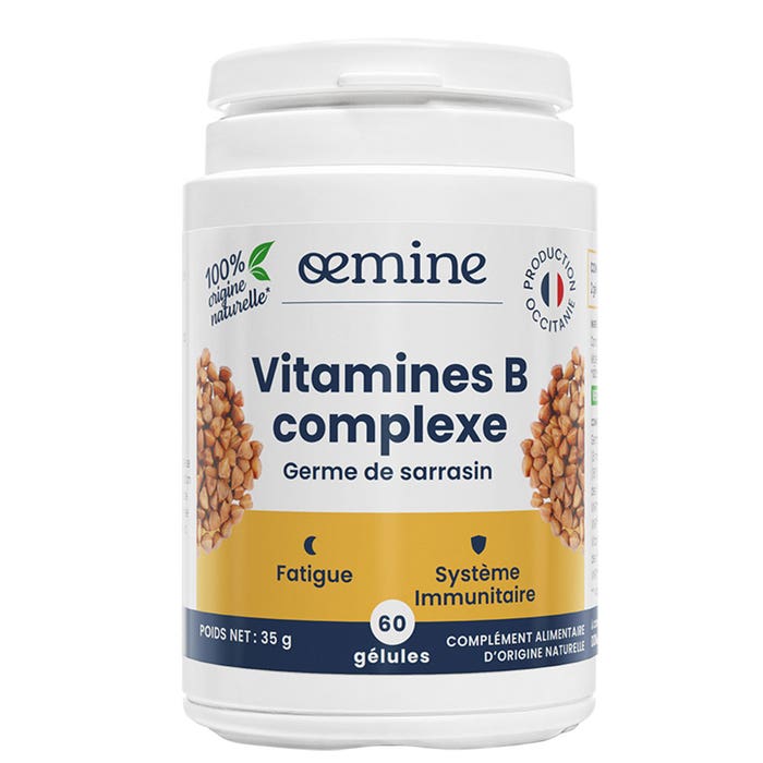 Vitamines B complexe x180 gélules Oemine