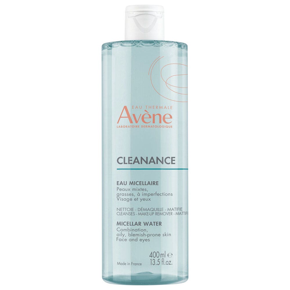 Avène Cleanance Agua micelar limpiadora matificante 400 ml