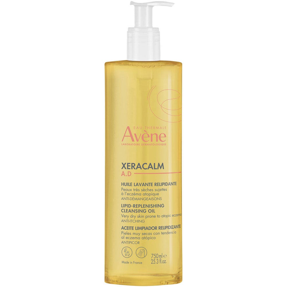 Avène Xeracalm A.D Huile Lavante Relipidante Peaux Très Sèches 750ml