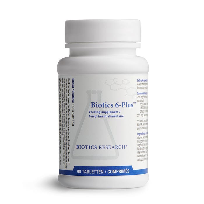 Biotics Research BIOTICS 6 plus x90 comprimés Easypara