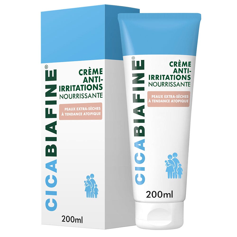 Cicabiafine Crème Corps Anti-irritations Peaux Très Sèches Atopiques 200ml