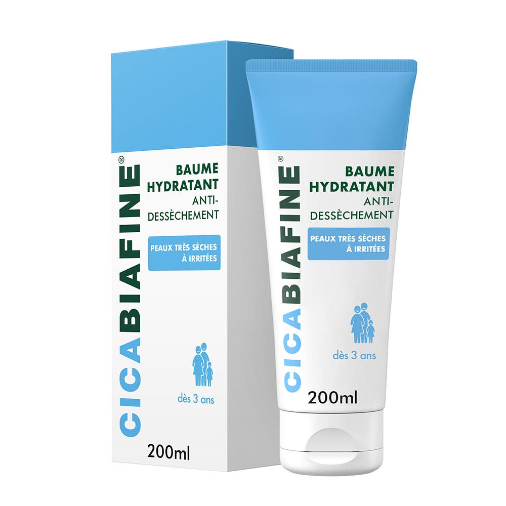 Cicabiafine Crème Corps Baume Hydratant Peaux Très Sèches 200ml