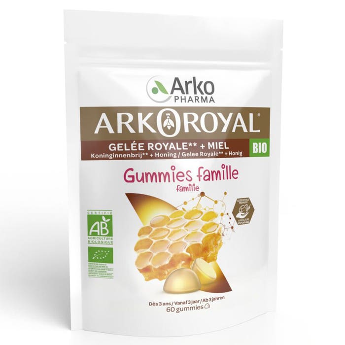 Arkopharma Arkoroyal Gelée Royale Bio Famille 60 Gummies