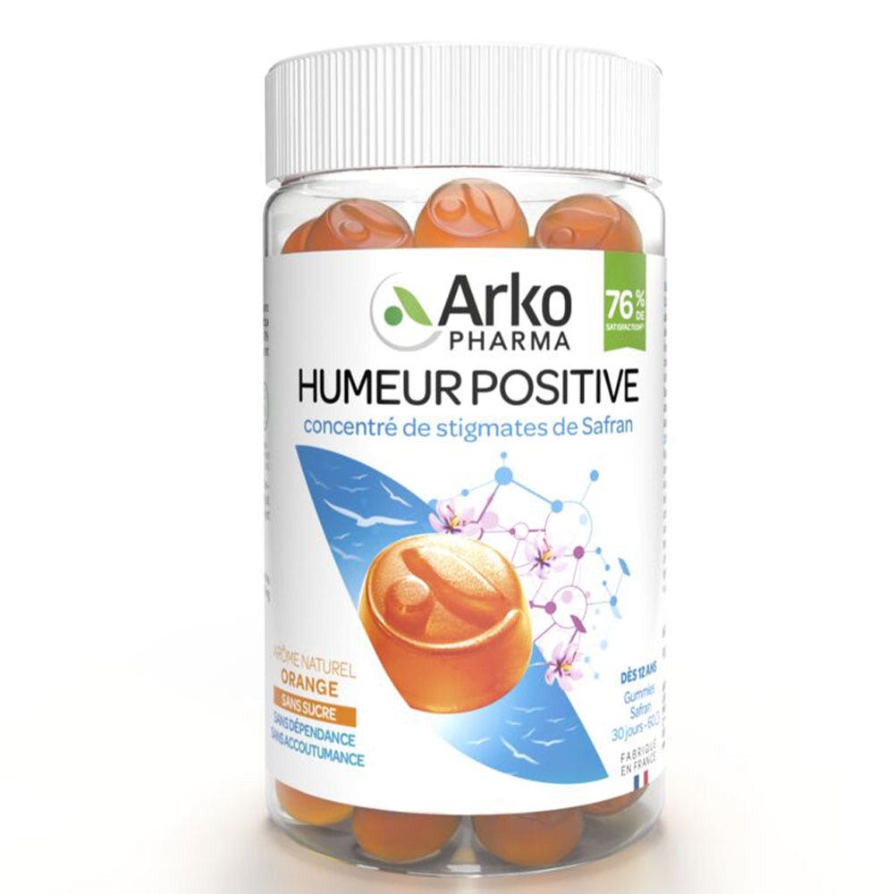 Arkopharma Gummies Phyto Humeur Positive Safran x60