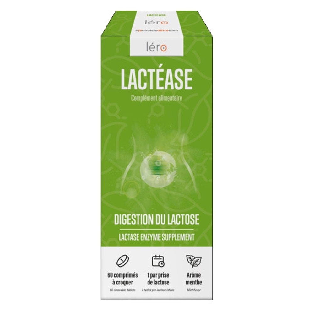 Lero Lactease Digestion Du Lactose 60 comprimés