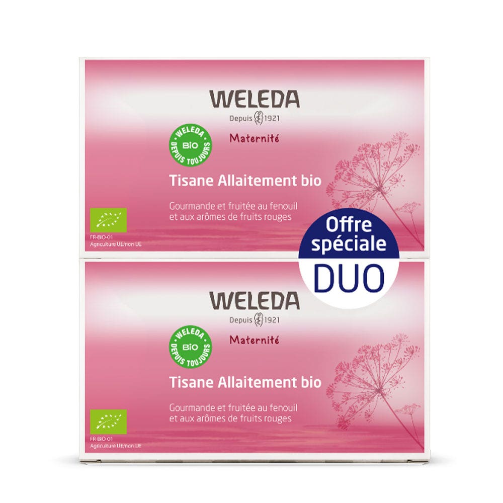 Weleda Maternite Tisane Allaitement Fruits Rouges 2x20 Sachets