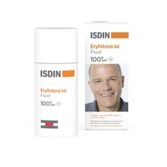 Isdin Eryfotona AK-NMSC Crème solaire fluide visage pour kératose actinique SPF100+ 50ml
