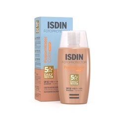 Isdin FusionWater Crème solaire visage teintée SPF50 Color Fotoprotector 50ml