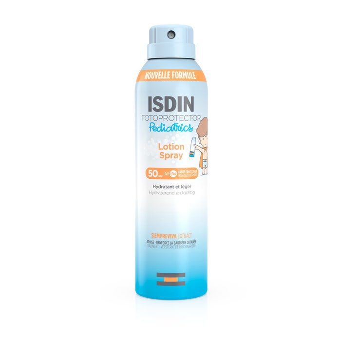 Isdin Lotion Spray Fluide protecteur SPF50 Fotoprotector Pediatrics 250ml