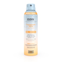 Isdin Transparent Spray Crème solaire corps SPF50 Fotoprotector 250ml