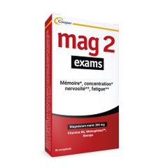 Mag 2 Exams Magnesium Marin 30 Comprimés