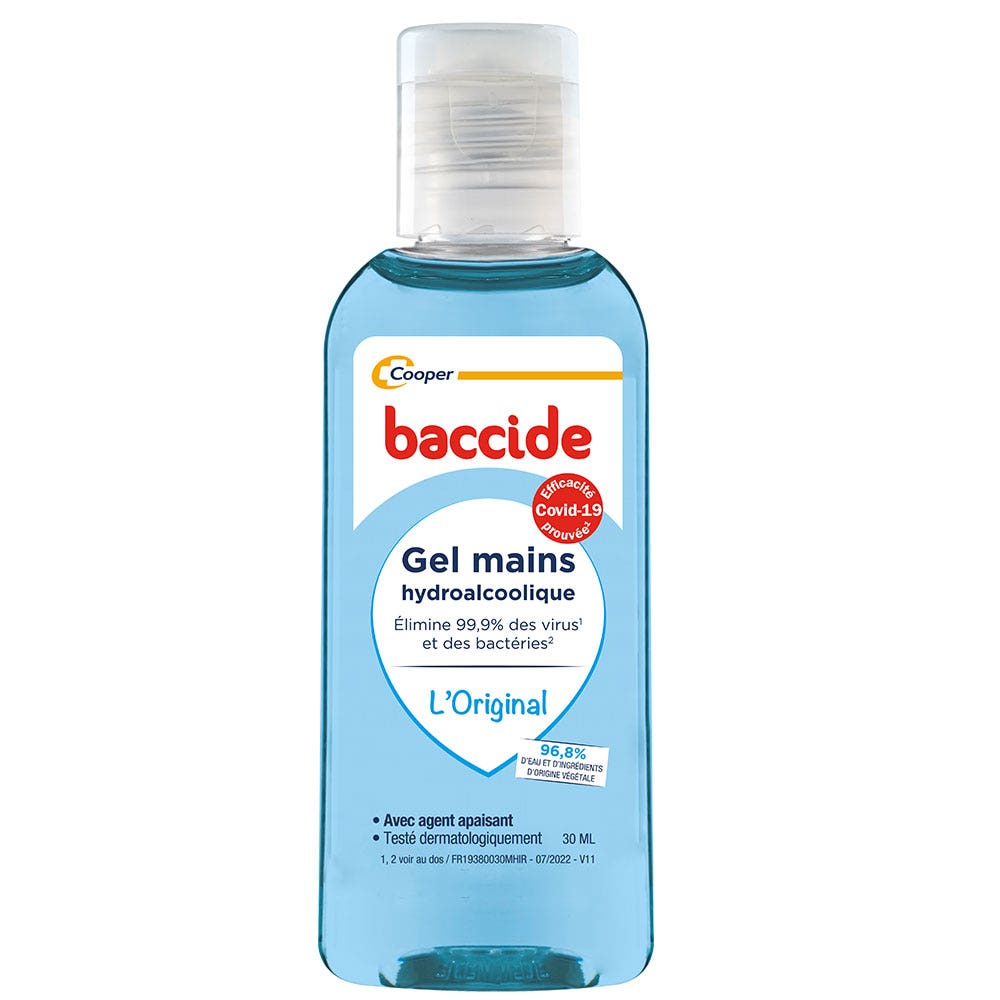 Baccide Gel Main Sans Rincage 30ml