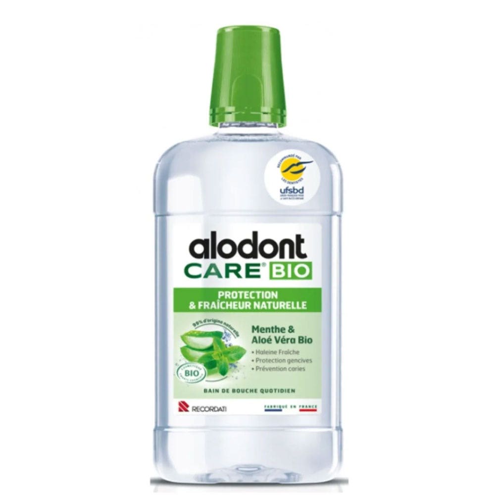 Alodont Care Bain de Bouche Protection & Fraîcheur Naturelle Bio 100ml