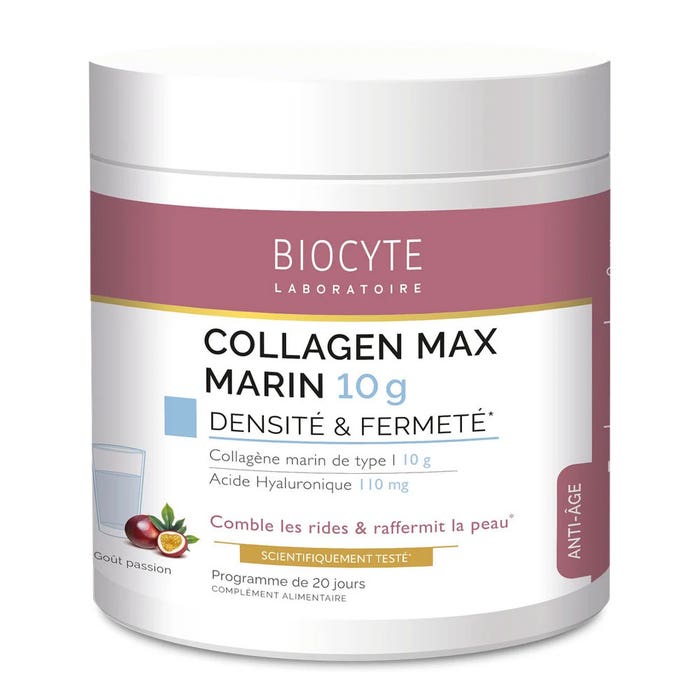 Biocyte Anti-âge Collagen Max Marin Goût Passion 210g