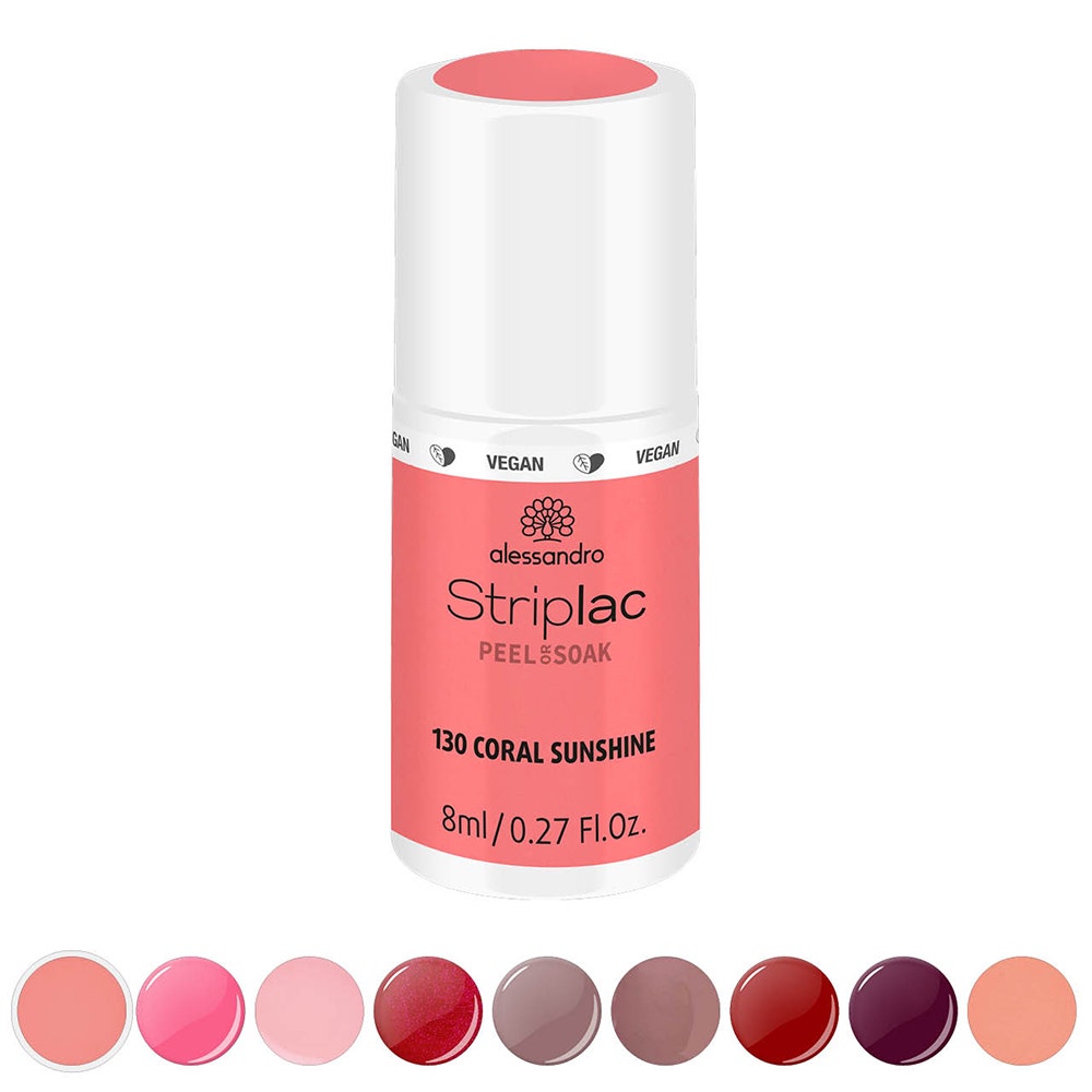 Alessandro Striplac Vernis Semi-Permanent Peel Or Soak 8ml