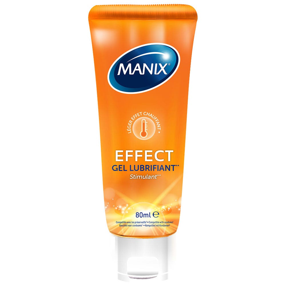 Manix Gel Lubrifiant Sensation Intense Stimulant Effect 80ml