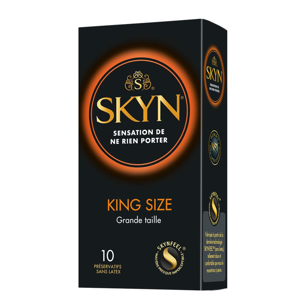 Skyn Préservatifs Sans Latex Grande Taille x10