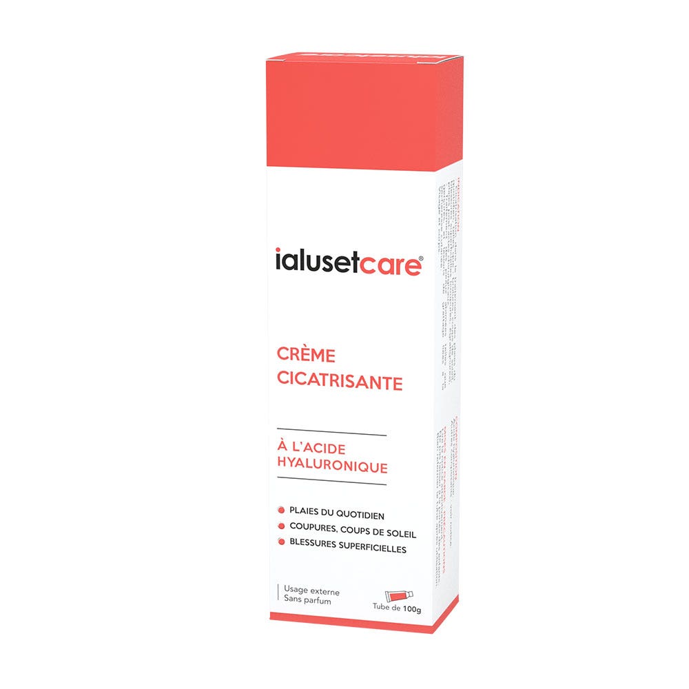 IBSA Ialuset Pro Family Crème Cicatrisante Plaies superficielles Adultes et enfants 100g