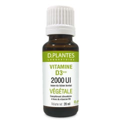 D. Plantes Vitamine Végétale D3++ 2000UI 20ml
