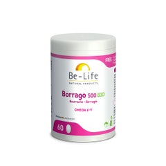 Be-Life Borrago 500 Bio 60 Capsules