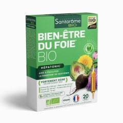 Santarome Bien-Etre du Foie Digestion & Transit 20 ampoules