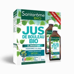 Santarome Santarome Bio Jus de Bouleau Bio Draine & Détoxifie 2x200ml