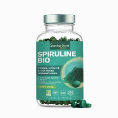Santarome Spiruline Bio Fer, Vitamine B12 200 comprimés