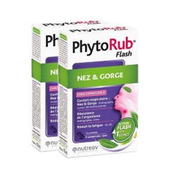 Nutreov Phyto-Rub Coup De Froid Nez Et Gorge Flash 2x10 Comprimés