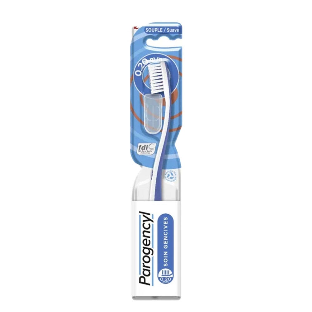 Parogencyl Brosse à dents Souple 0,20mm Soins gencives x1