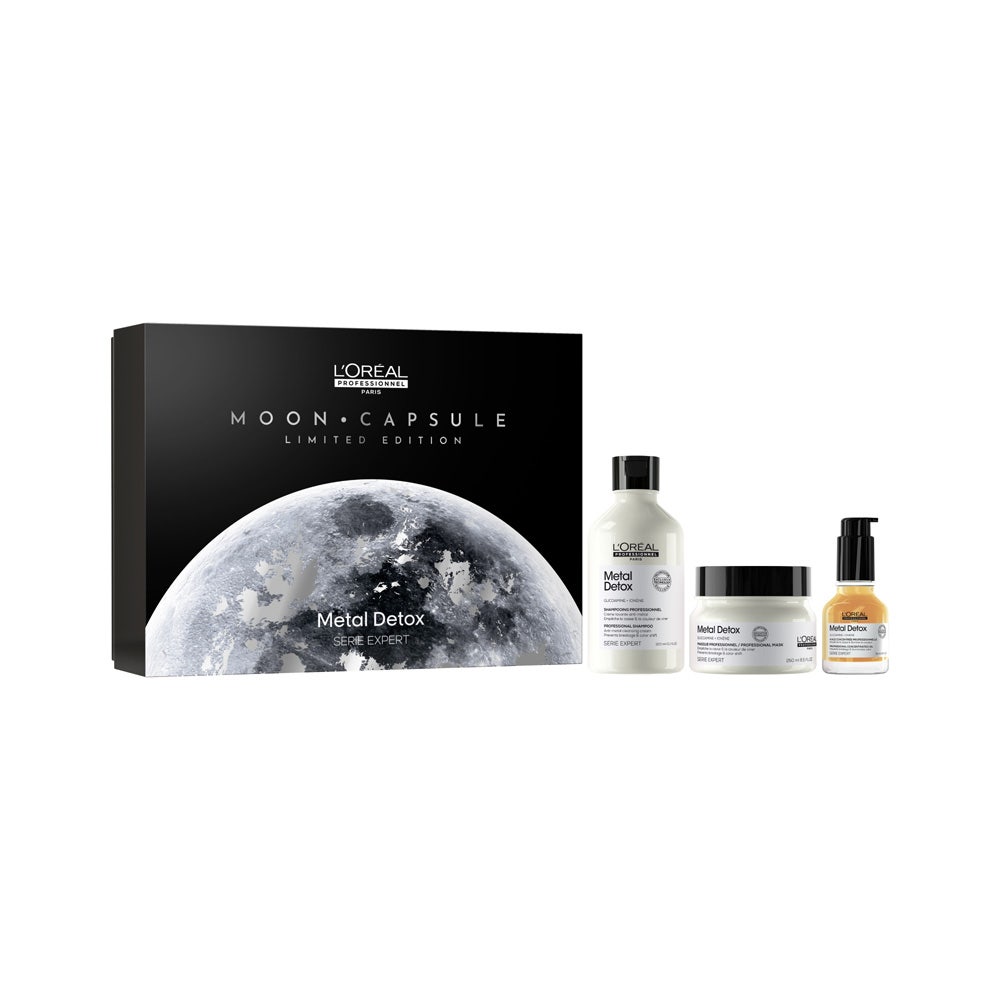 L OREAL PROFESSIONNEL L'Oreal Moon Capsule Limited Edition Metal Detox - coffret de No&euml;l