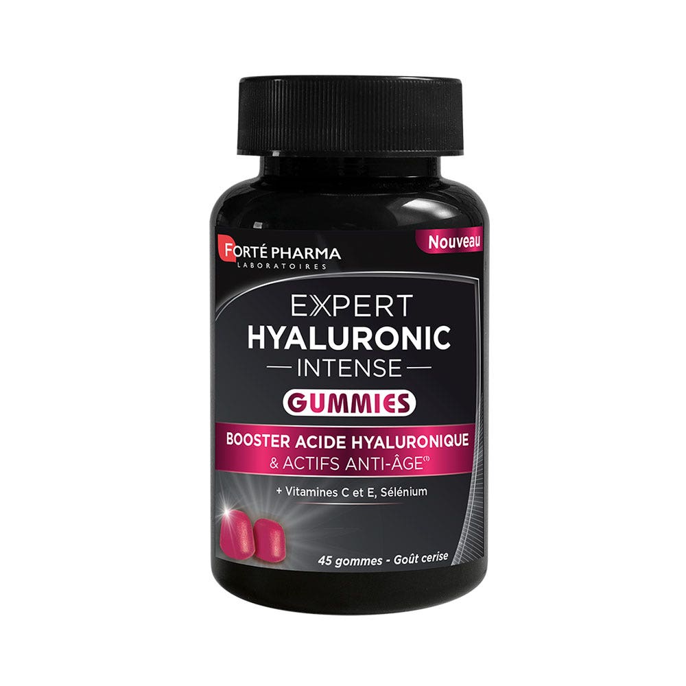 FORTE PHARMA Fort&eacute; Pharma Expert Hyaluronic Intense Gummies - 45 Pi&egrave;ces - Pot 45 gommes