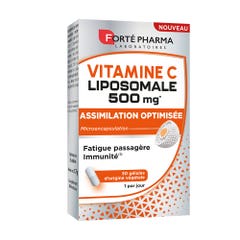 Forté Pharma Vitamine C Liposomale 500mg Vitalité et Fatigue 30 gélules végétales