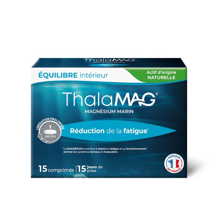 Equilibre Intérieur Magnesium Marin 15 comprimés Lp Thalamag