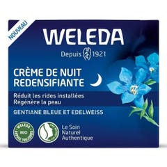 Weleda Gentiane Bleue Et Edelweiss Creme De Nuit Redensifiante Peaux Matures 30 ml