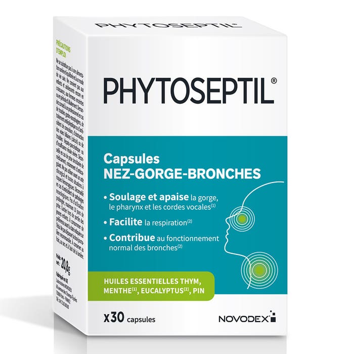 Novodex Phytoseptil 30 Comprimés