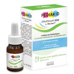 PEDIAKID Bébé Gaz - Lot De 3 Sticks Poudre à Diluer - Soulage Les Gaz Et Coliques Dès La Naissance - Plantes & Fibres